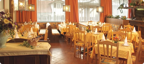 Restaurant in unserem Hotel in Mühlbach am Hochkönig